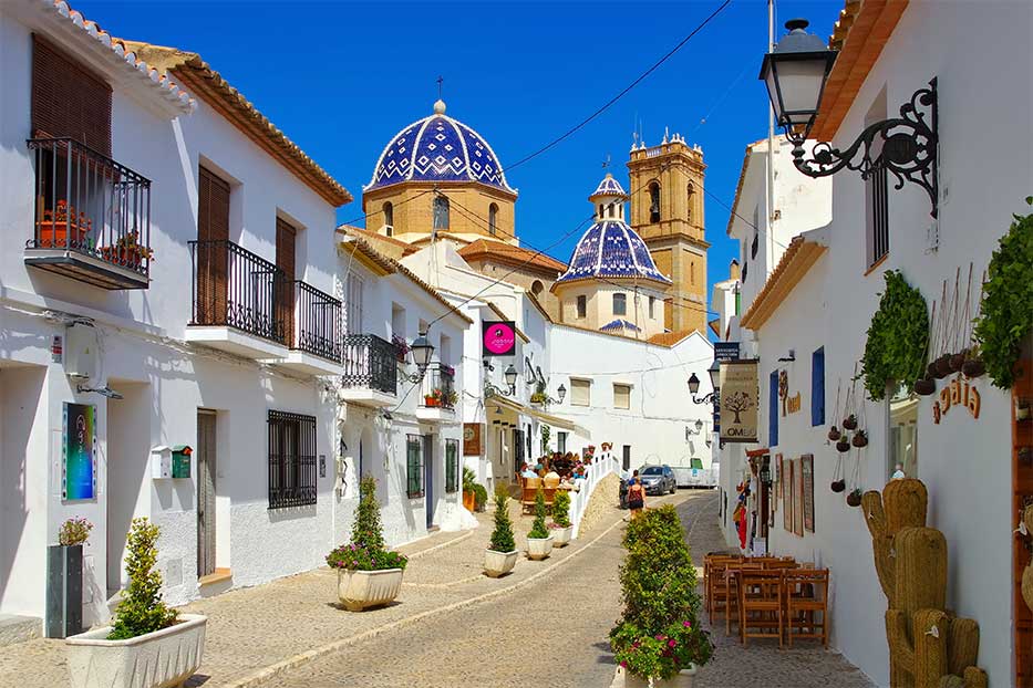  Altea on Costa Blanca, Spain